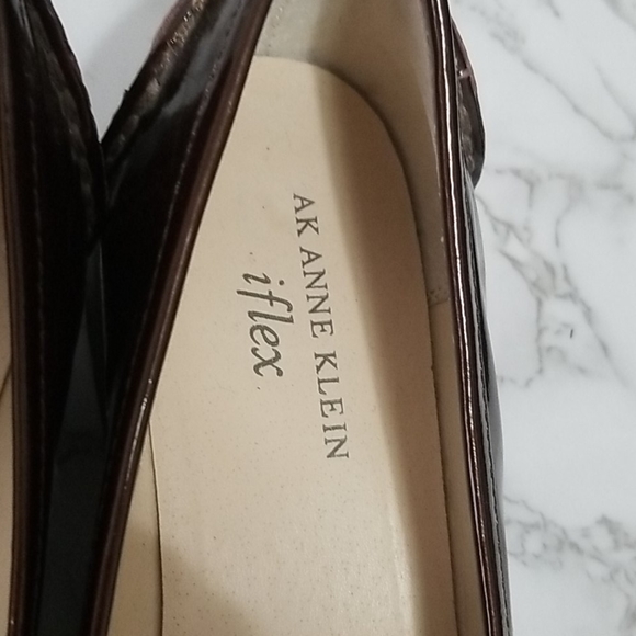 Anne Klein sz 7.5 iflex leather loafer - Picture 4 of 5